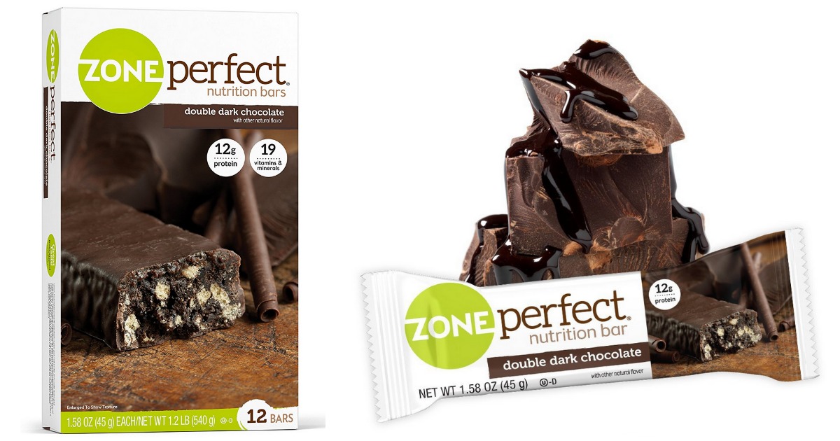 Amazon 12Pack ZonePerfect Dark Chocolate Bars Only 4.30 Shipped