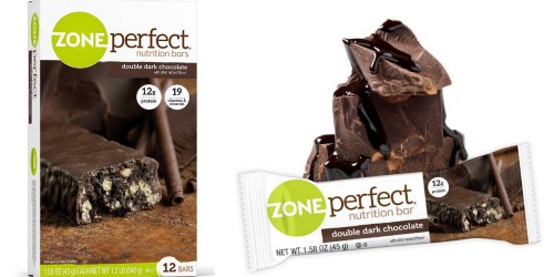 Amazon: 12-Pack ZonePerfect Dark Chocolate Bars Only $4.30 Shipped (Just 36¢ Each)