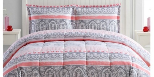 Macy’s: 3-Piece Full/Queen Comforter Sets Only $17.99 (Regularly $80) + More