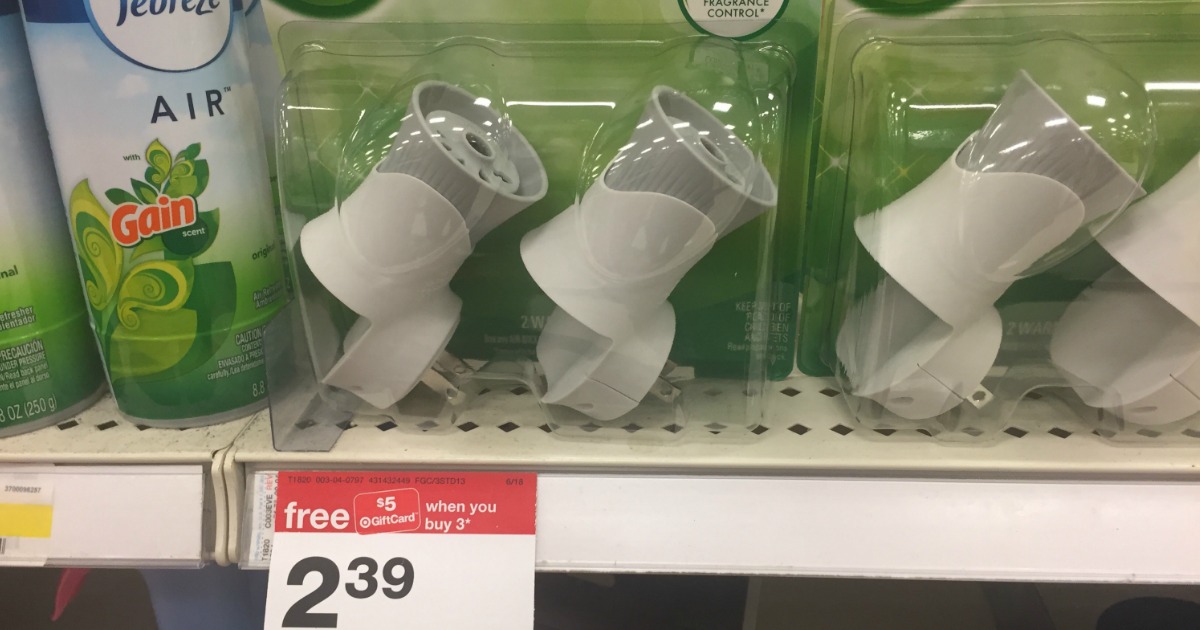 Target Shoppers! Air Wick Warmers Twin Packs As Low As 39¢ Each After