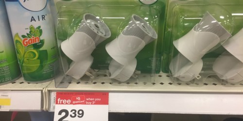 Target Shoppers! Air Wick Warmers Twin Packs As Low As 39¢ Each After Gift Card