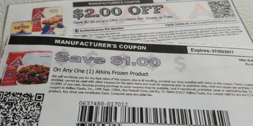 $3 in Atkins Product Coupons + Free Atkins Quick Starter Kit