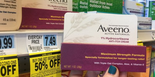 Rite Aid: Aveeno Anti-Itch Cream Just $1.12 Each After Points (Regularly $7.49 Each)