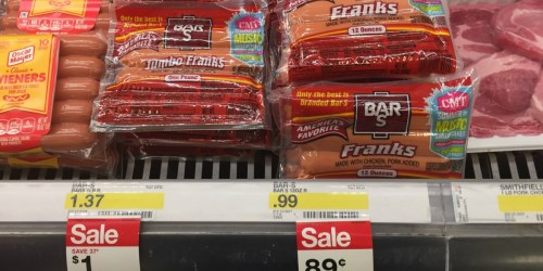 Target: Bar-S Franks as Low as 39¢