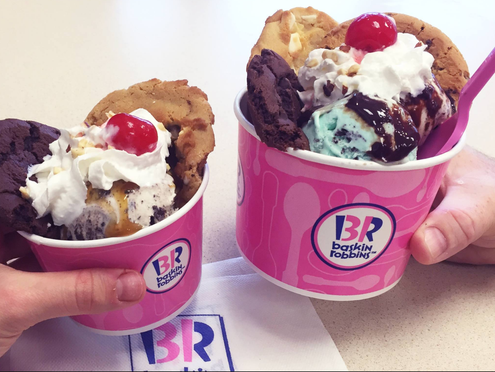 Baskin Robbins 1.50 Ice Cream Scoops
