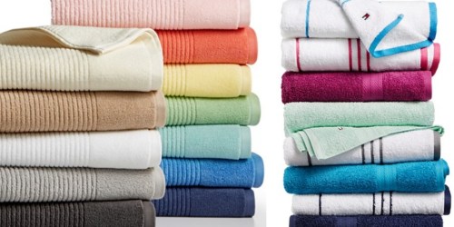 Macy’s: 70% Off Martha Stewart & Tommy Hilfiger Towels