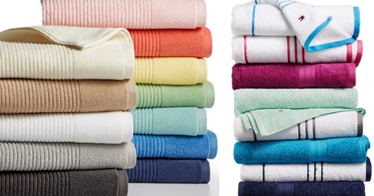 Tommy Hilfiger Modern American Towels (Various): Bath $6, Hand $4