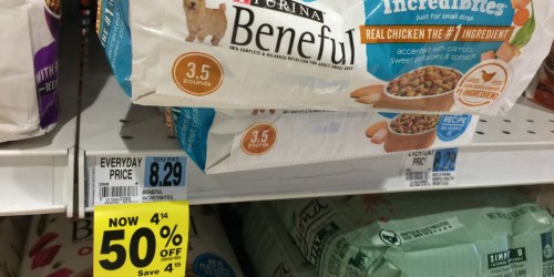 Rite Aid: Beneful Dry Dog Food 3.5 lb Bag Possibly Only $1.14 + More