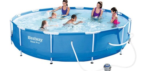 Kohl’s.com: Bestway Steel Pro 12′ x 30″ Frame Pool Just $76.49 Shipped (Regularly $249.99)