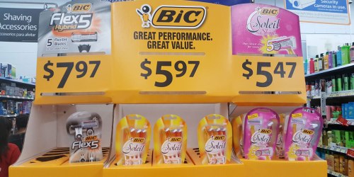 Walmart: Bic Soleil Razors 2-Count Pack Just $1.47 + More