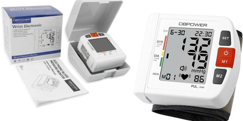 Amazon: FDA Certified Wrist Digital Blood Pressure Monitor Just $19.49 Shipped (Regularly $30+)