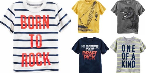 JCPenney: NINE Carter’s Boys T-Shirts Only $16.91 (Just $1.88 Each!)
