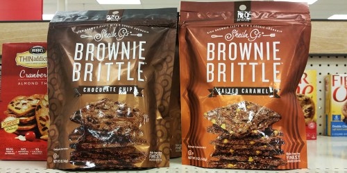 Target Shoppers! 2 FREE Bags of Sheila G’s Brownie Brittle After Ibotta (Regularly $3.49 Each)