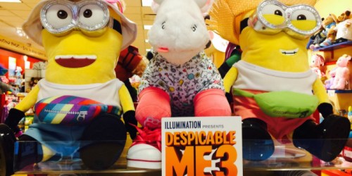 Build-A-Bear Workshop: TWO Despicable Me Furry Friends, Movie Ticket AND Poster Just $40