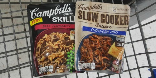 Walmart: Campbell’s Cooking Sauces Possibly FREE (After Cash Back)
