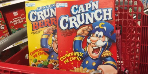 Target: Cap ‘n Crunch Cereal & MORE Just $1.89 Per Box