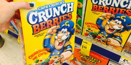 Walgreens: Cap’n Crunch Cereal Boxes Only $1.38 Each (Regularly $4.49)