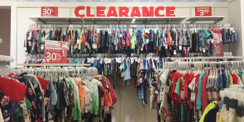 Carter’s: 30% Off Clearance = Baby Rompers As Low As $5.19 & More