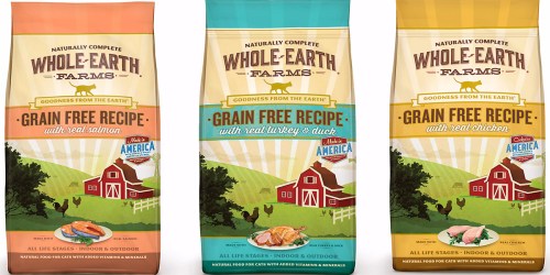 PetCo Pals Rewards Members: Free Whole Earth Farms Cat Food 2.5 Lb Bag w/ ANY Purchase