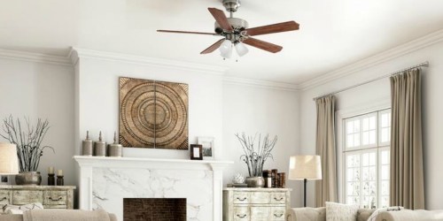 Home Depot: Highly Rated 52-Inch Ceiling Fan Only $44.99 Shipped (Regularly $74.97)