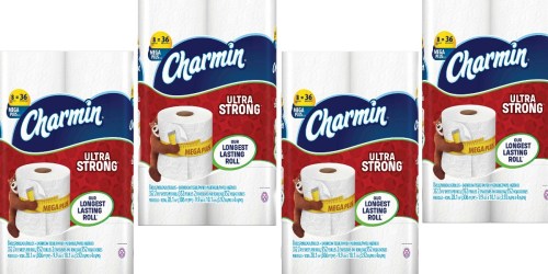 Target.com: Charmin Toilet Paper 8-Count Mega Rolls Just $6.99 After Gift Card (Reg. $12.49)