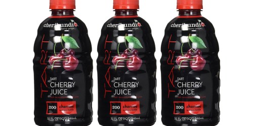 Amazon: 3 Pack Cheribundi Tart Cherry Juice 32oz Bottles Only $9.49 Shipped (Just $3.16 Each)