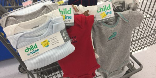Walmart: Child Of Mine 3-Pack Bodysuits Possibly Only $4 & More