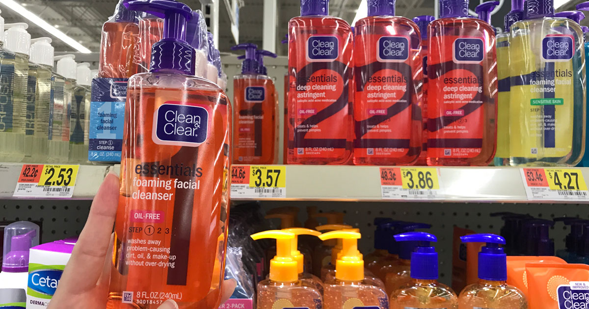 Print 2 1 Clean Clear Coupon To Score 1 57 Facial Cleanser At