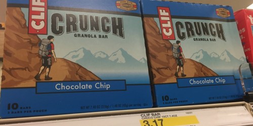 Target: CLIF Crunch Bars 10 Count Pack Only $1.79 + MORE