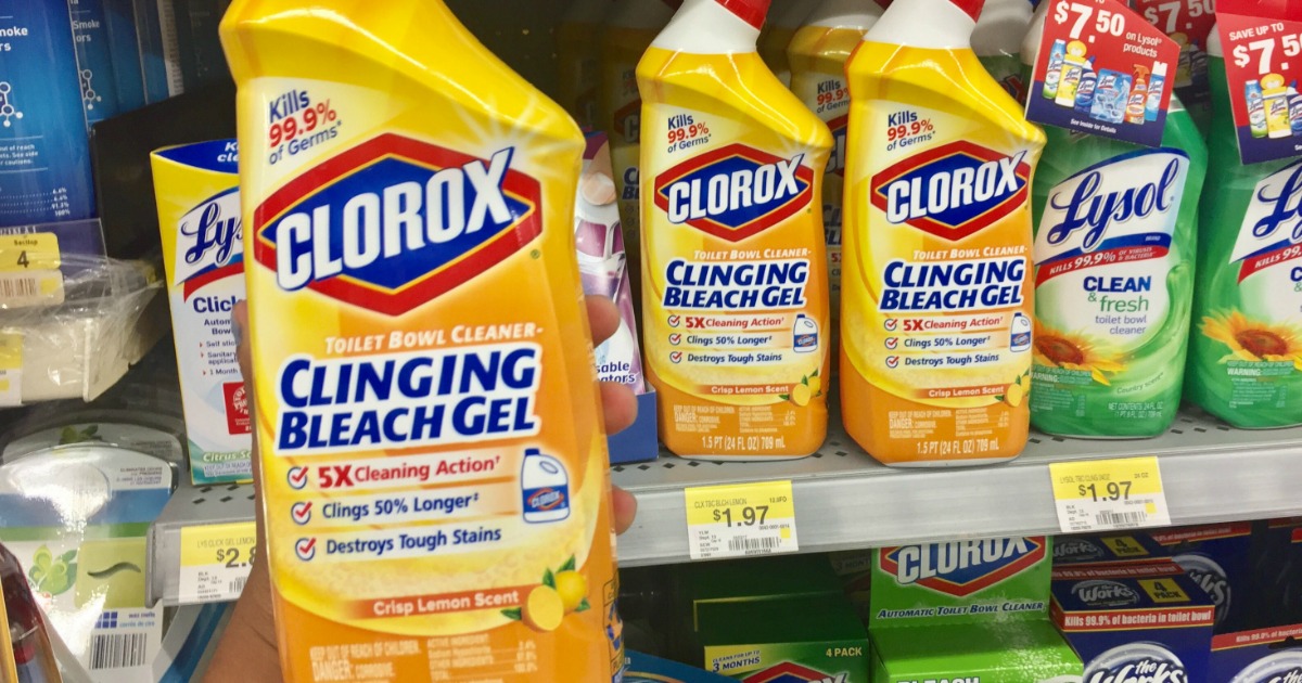 Walmart Clorox Toilet Bowl Cleaning Gel ONLY 47¢ Each After Ibotta