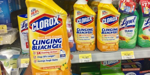 Walmart: Clorox Toilet Bowl Cleaning Gel ONLY 47¢ Each After Ibotta (Regularly $2)