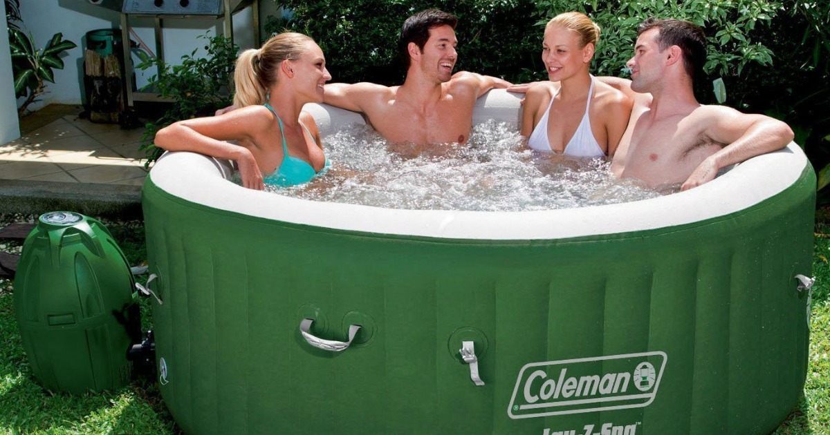 Amazon: Coleman Inflatable Hot Tub ONLY $279.98 Shipped (Regularly $350 ...