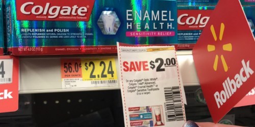 Better Than FREE Colgate Toothpaste at Walmart & 49¢ Toothpaste at Target
