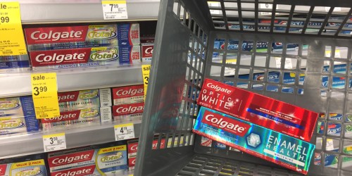 Walgreens: Colgate Toothpaste LARGE Tube Only 99¢ (Reg. $5) – Just Use Digital Coupon