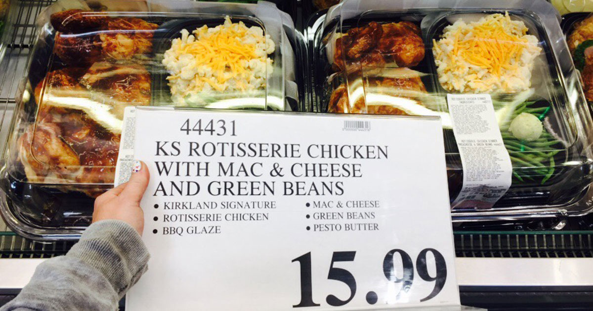 Costco Shoppers! BIG Family Size Dinner ONLY 15.99 (3 Half Rotisserie Chickens & TWO 1 lb. Sides)