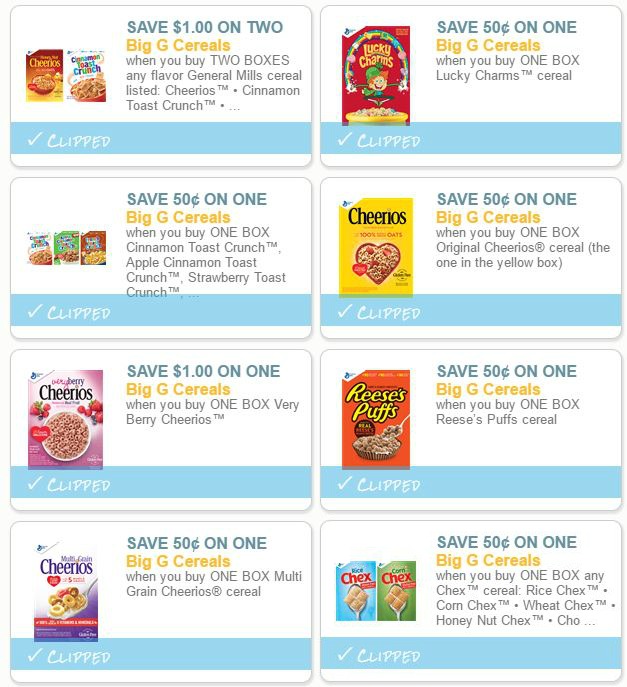 Top 8 General Mills Cereal Coupons to Print NOW • Hip2Save
