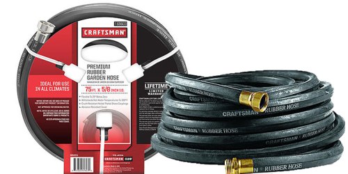 Sears: Craftsman 75 Foot Rubber Hose Just $25.99 (Regularly $49) + Earn Shop Your Way Points