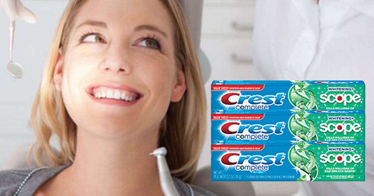 Amazon: 3 Pack Crest Complete Whitening Toothpaste 6.2 oz Tubes Just $5 ...