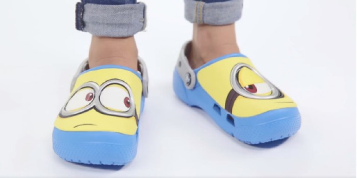 Crocs.com: Extra 35% Off + Stackable 10% Off = Minions Clogs Just $20.47 (Regularly $35)