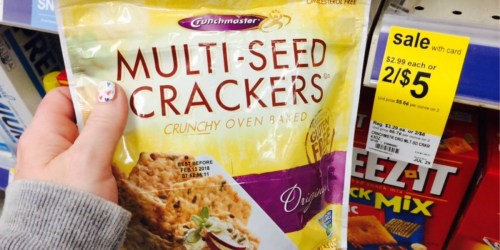 Walgreens: Crunchmaster Crackers ONLY $1 Each After Checkout51 (Regularly $2.99)