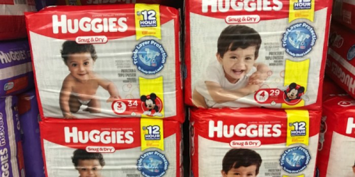 CVS Shoppers! Huggies Diapers Jumbo Packs ONLY $3.12 Each (Regularly $11.49)