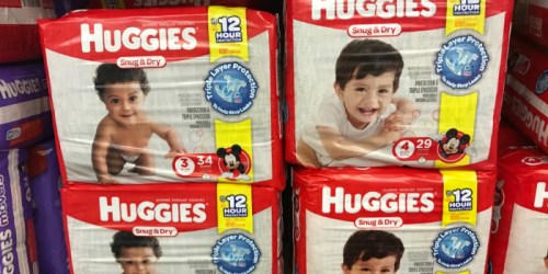 CVS Shoppers! Huggies Diapers Jumbo Packs ONLY $3.12 Each (Regularly $11.49)