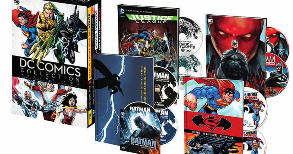 Best Buy Dc Comics Collection Vol 2 Graphic Novels Blu Rays Only 42 99 Shipped Regularly