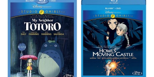 Disney Studio Ghibli Blu-ray + DVDs ONLY $11 Each (My Neighbor Totoro & Howl’s Moving Castle)
