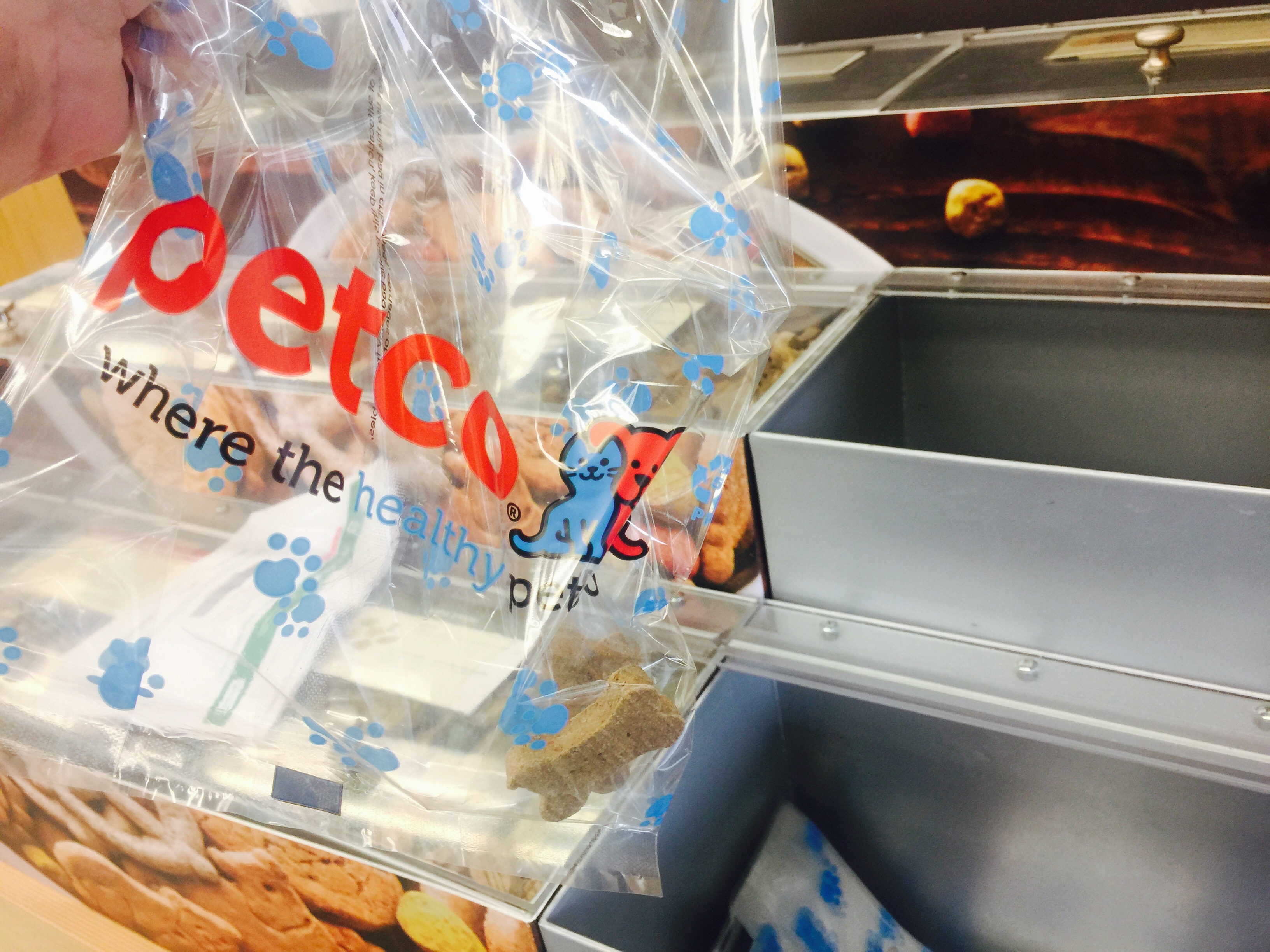 Petco dog treats by the outlet pound