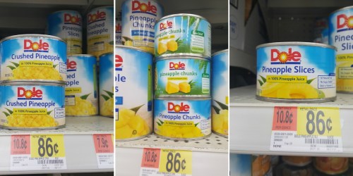 Walmart: Dole Canned Pineapple ONLY 49¢ Each & More