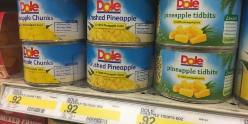 NEW $0.75/2 Dole Canned Fruit Coupon = 55¢ Per Can at Target & More!