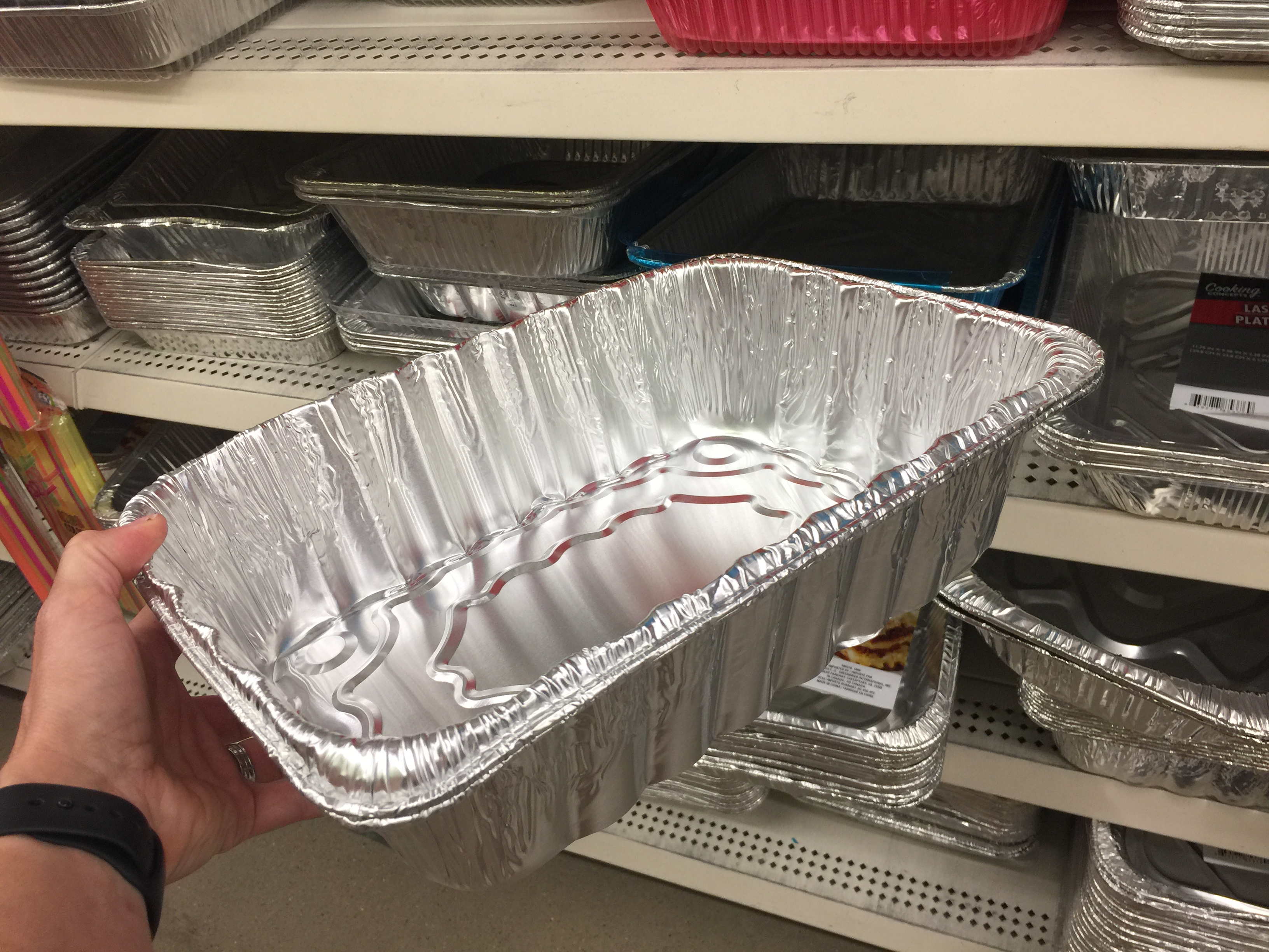 foil pan at dollar tree