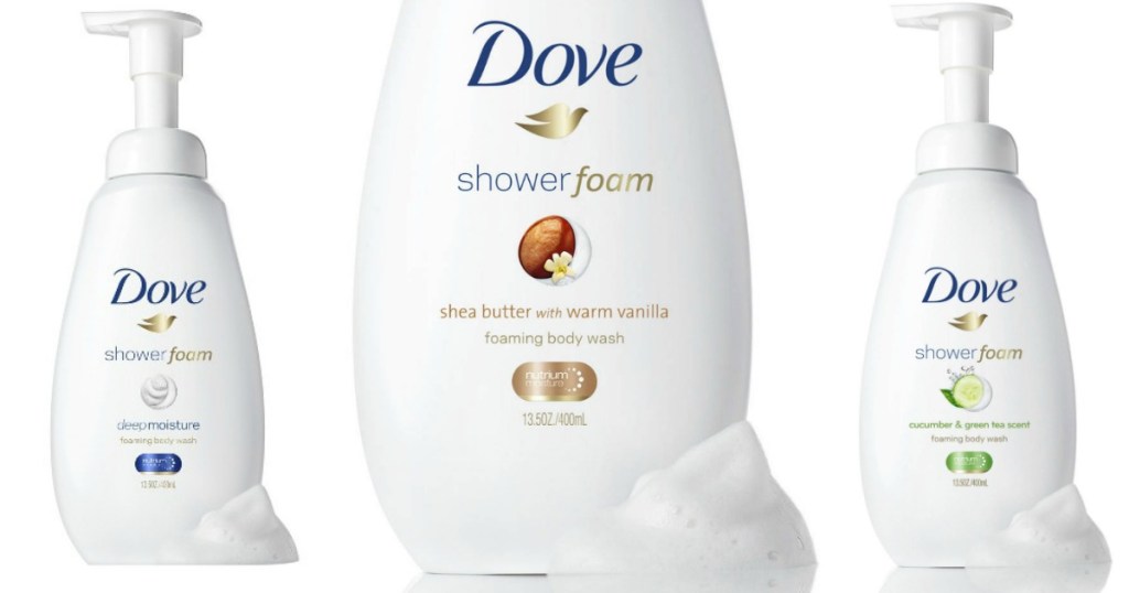 WHOA! Buy Dove Shower Foam Body Wash AND Get $5.75 Cash Back from Ibotta