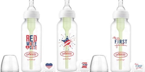 Babies R Us: FREE Dr. Brown’s Stars & Stripes Bottle & Pacifier w/ $25 Purchase